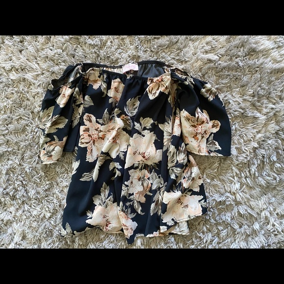 Pink Lily Floral Shirt - Picture 1 of 2
